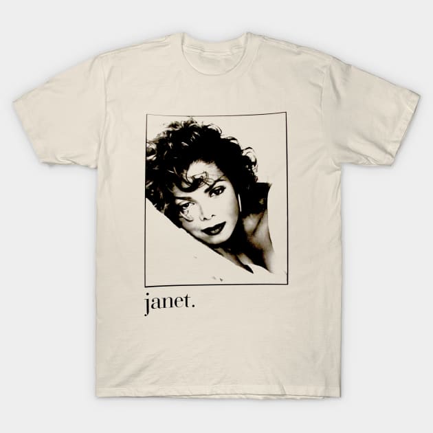 Janet // 80s Retro Style T-Shirt by PigunnaBilla